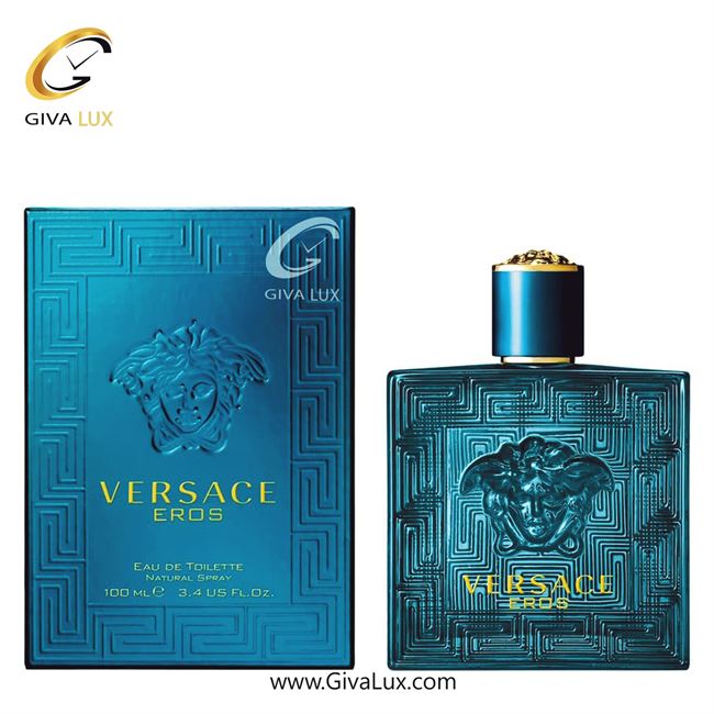  ادو تویلت مردانه ورساچه اورجینال مدل Versace Eros | اروس حجم  100 میل